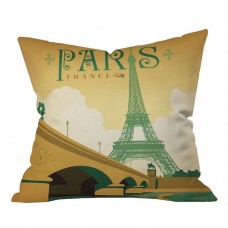 Deny Designs Anderson Design Group Paris Outdoor Throw Pillow NDY5361